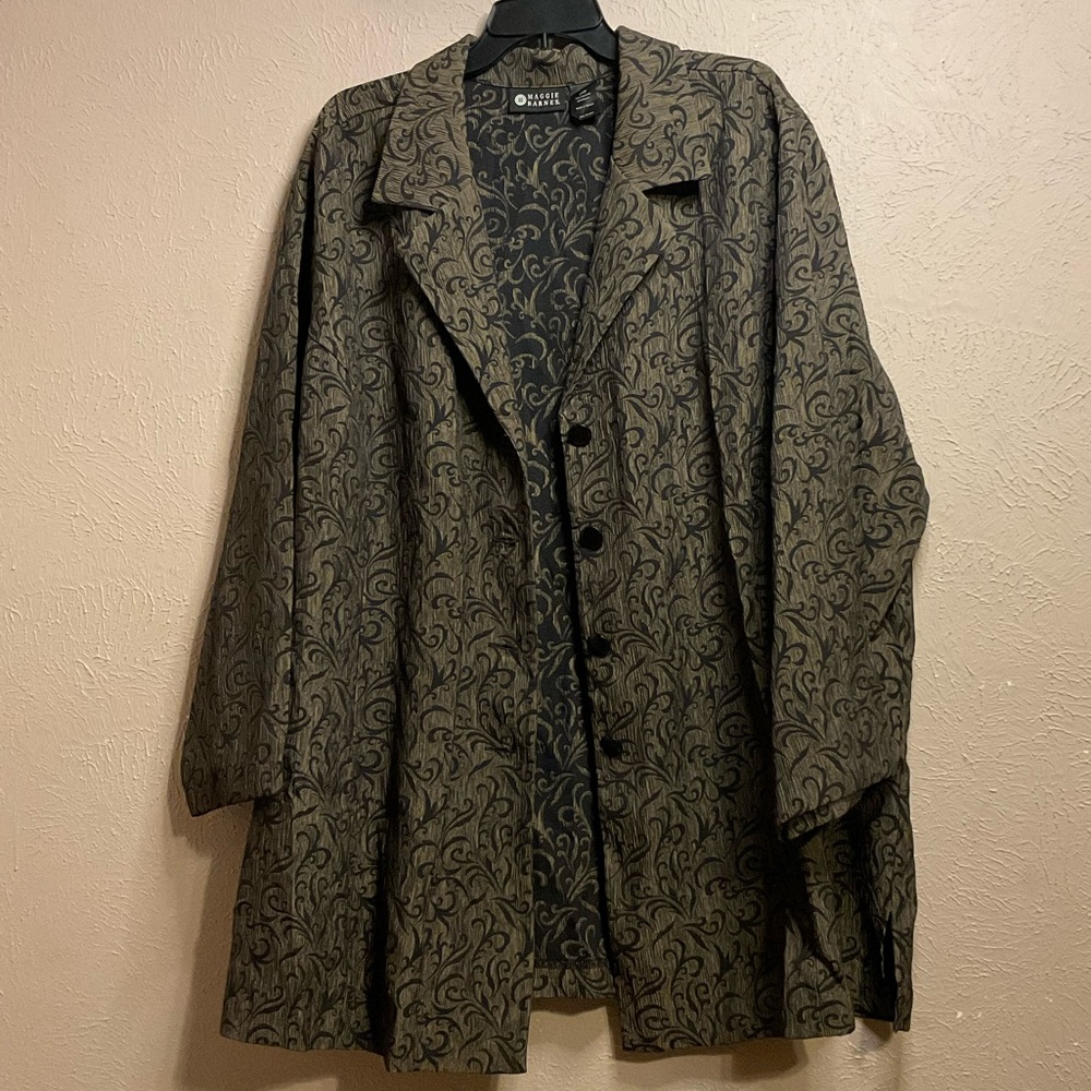 24W Maggie Barnes Women’s Jacket with black embroidery
